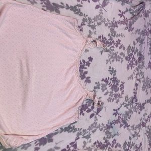 Baby pink tank top